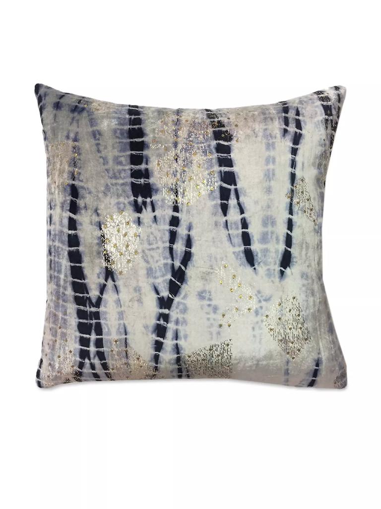 Callisto Home Metallic & Tie Dye Pillow