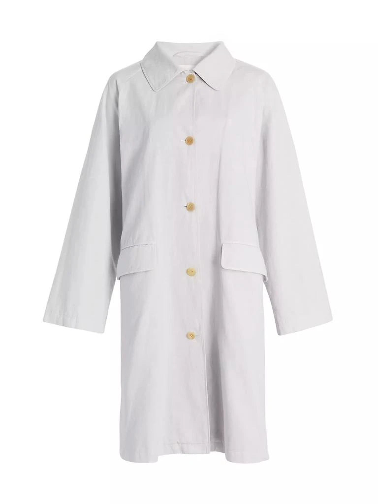 The Row Garth Cotton-Blend Coat 1