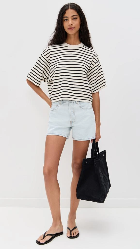 ANINE BING Myers Cropped Tee 4