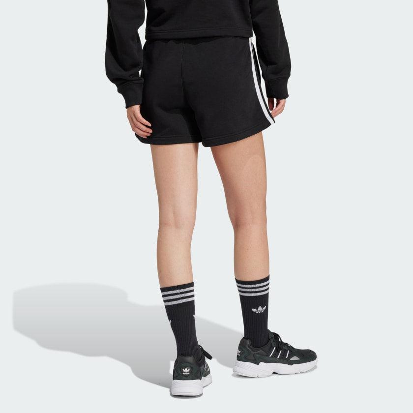 Adidas Women's  Adicolor 3-Stripes French Terry Shorts