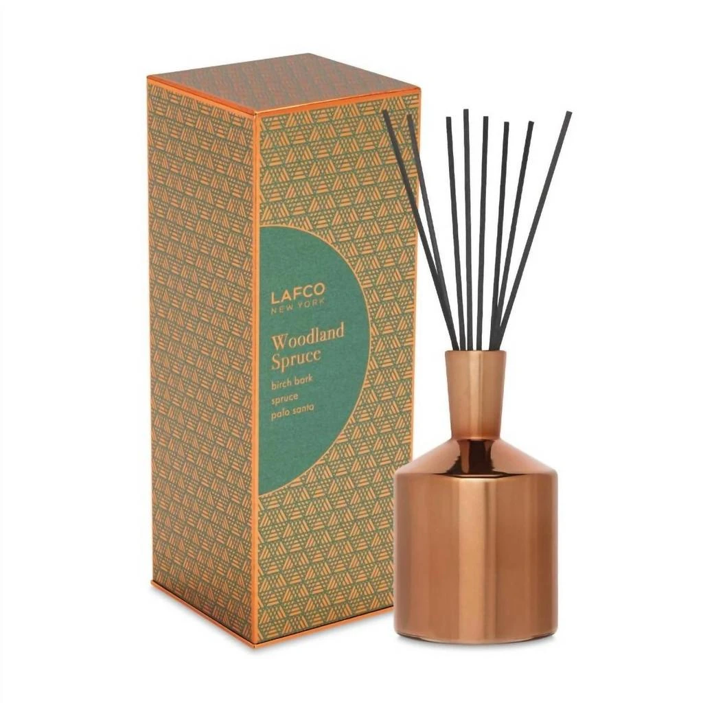 LAFCO Woodland Spruce Diffuser - 6 Fl. Oz In Gold