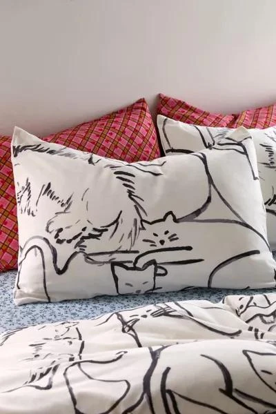 Urban Outfitters Cat Lady Sham Set 1