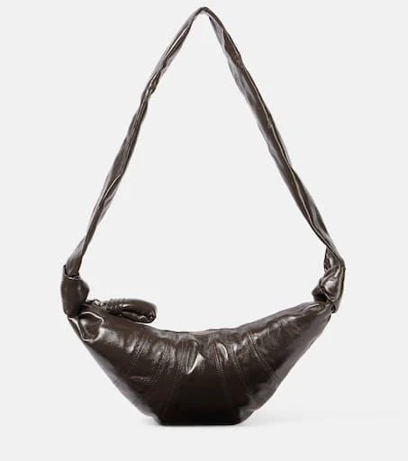 Lemaire Croissant Small faux leather shoulder bag 1