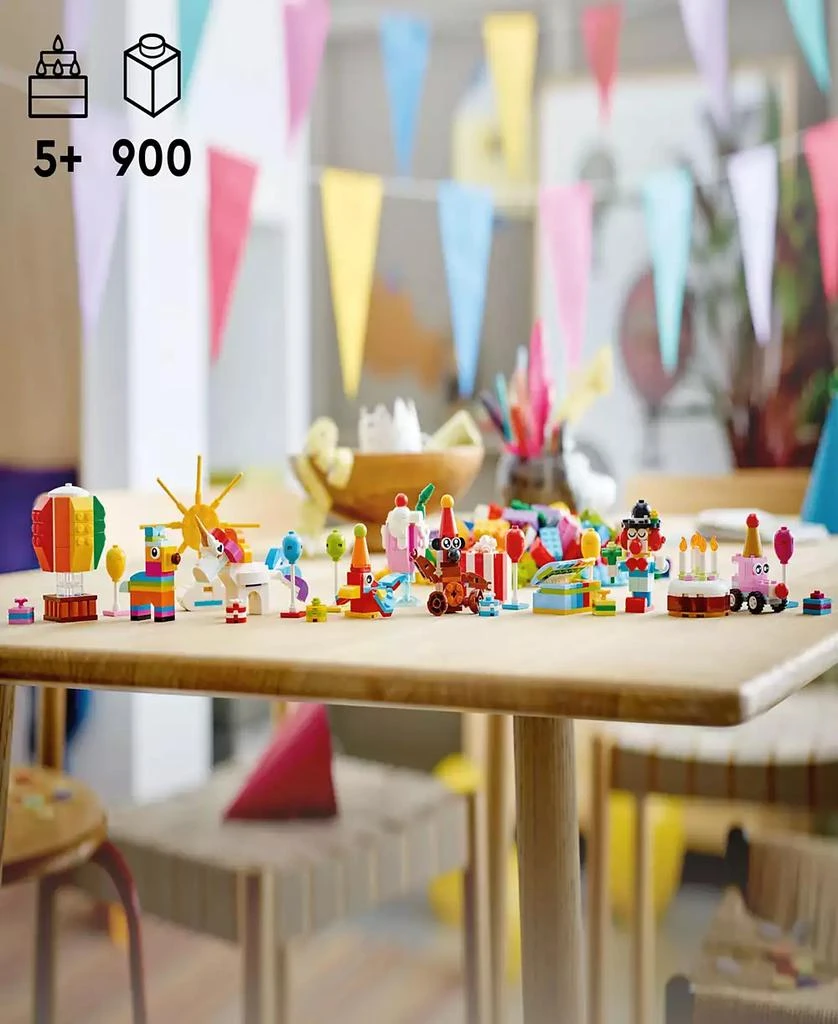 LEGO Classic 11029 Creative Party Box Toy Assorted Piece Brick Expansion Building Set 2