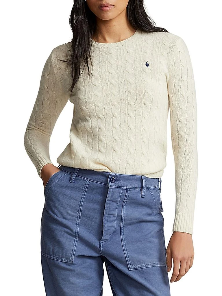 Ralph Lauren Julianna Cable-Knit Sweater 9