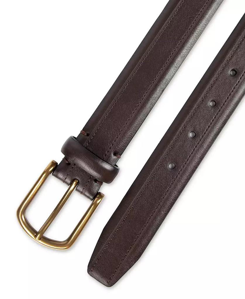 Club Room Men's Top Stitch Dress Belt 4