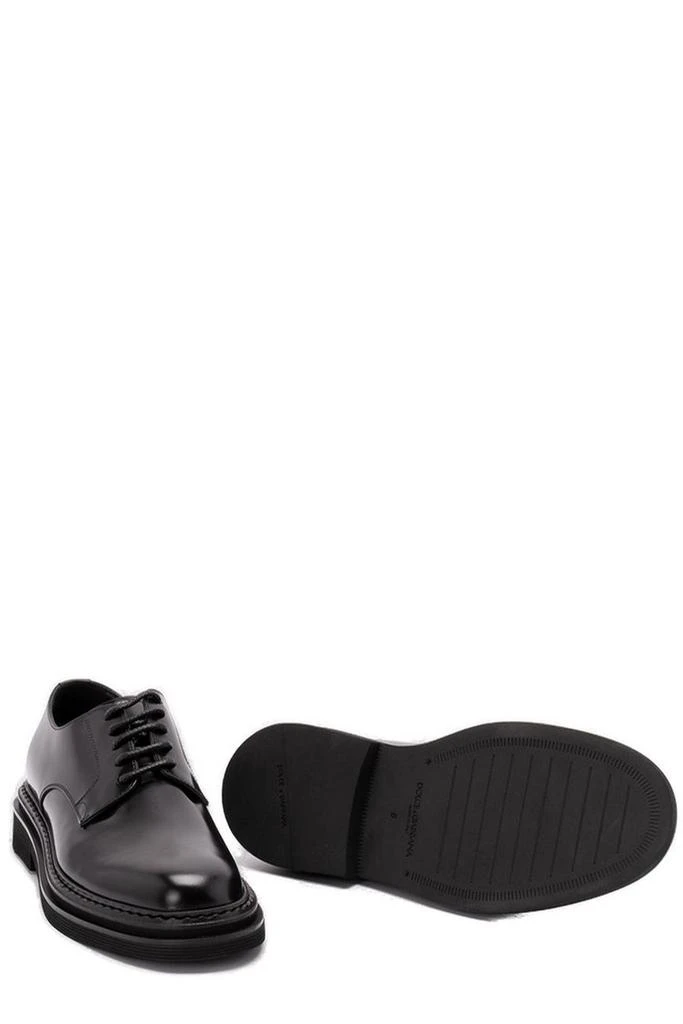 Dolce 
Gabbana Dolce 
Gabbana Round Toe Lace-Up Derby Shoes 4