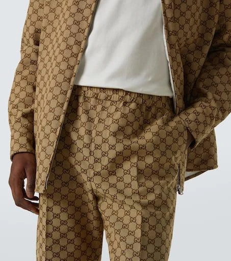 Gucci GG Supreme cotton-blend pants 5