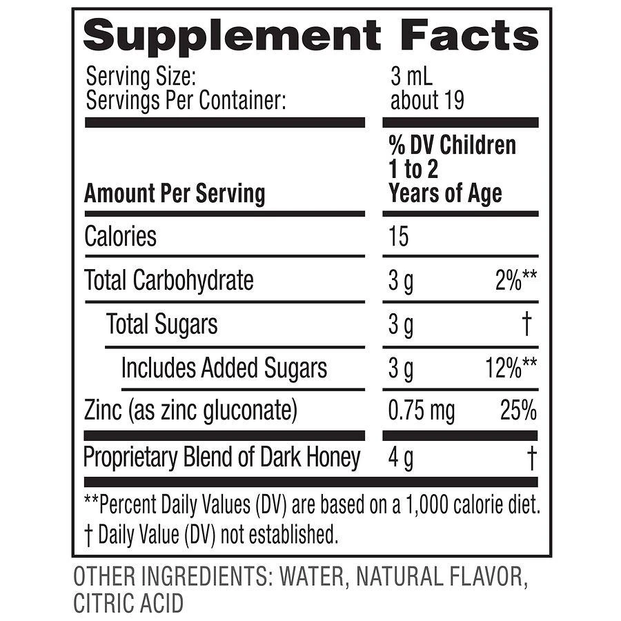 ZarBee's Naturals Baby Cough Syrup + Immune Support Natural Cherry 4