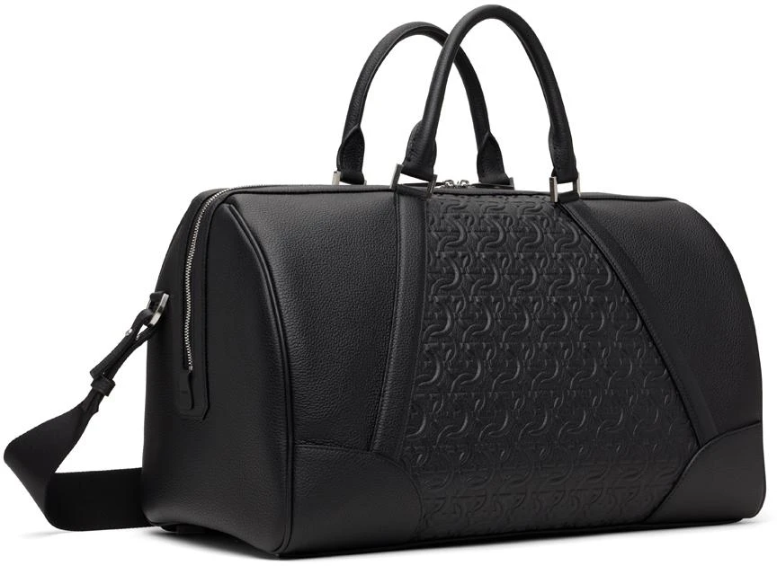 Salvatore Ferragamo Black Gancini Duffle Bag 3