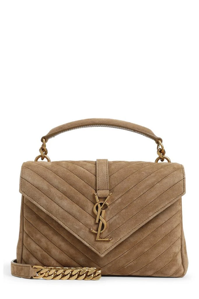 Yves Saint Laurent Saint Laurent College Quilted Medium Tote Bag 1