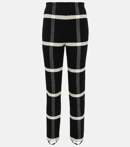 【Alaia】 Studded high-rise tights Alaïa High-rise tights - Pants - Free Shipping - BeyondStyle