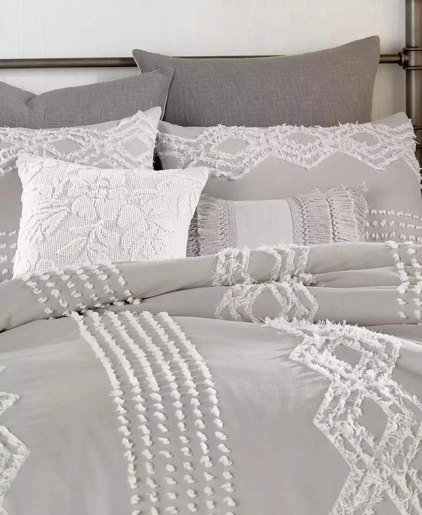 Peri Home Cut Geo Cotton Sham, Standard 2