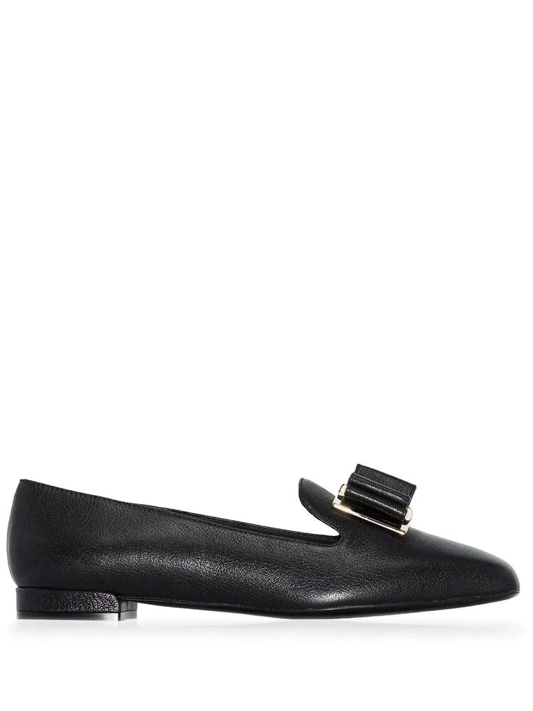 Salvatore Ferragamo Ferragamo Zaneta Double-Bow Moccasins 3