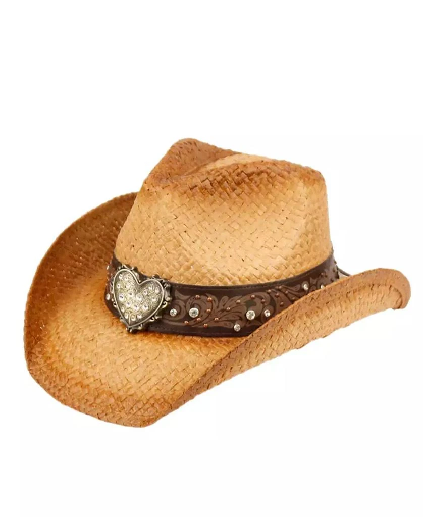 Epoch Hats Company Cowboy Hat with Trim Band and Studs 1