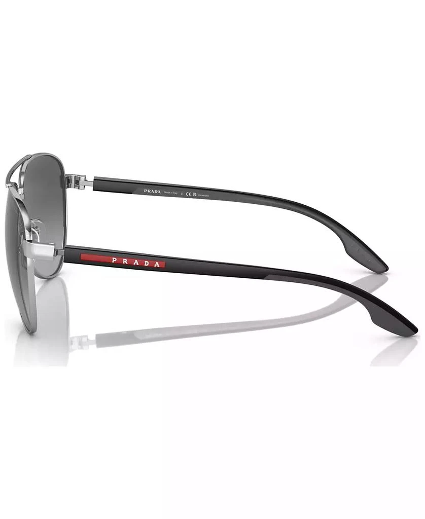 Prada Men's Polarized Sunglasses, PS 52YS61-YP 4