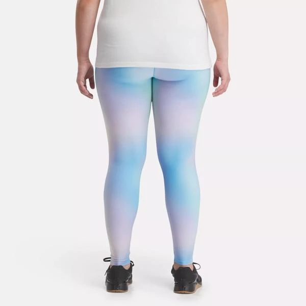 Reebok Lux Bold High-Rise Printed Leggings (Plus Size) 3
