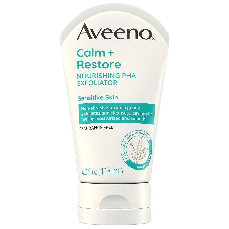 Aveeno Calm + Restore Nourishing PHA Facial Exfoliator 1