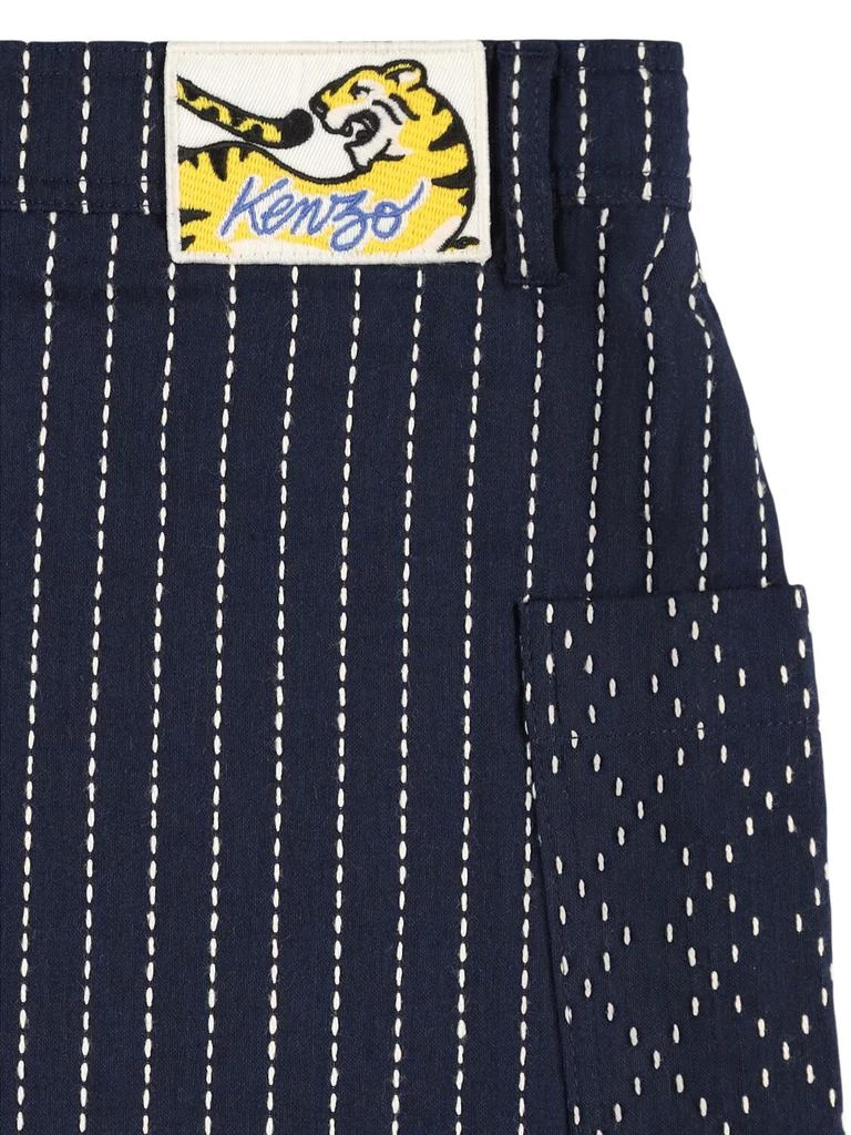 Kenzo Cotton Blend Skirt 2