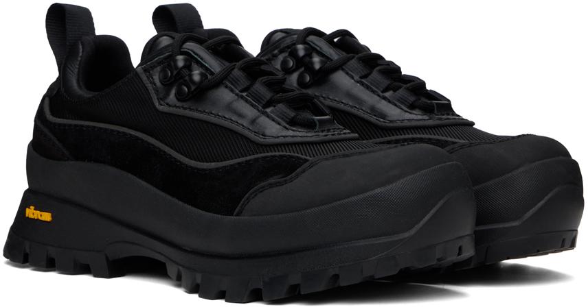 Shop Black Aaron Trail Sneakers on Sale at BeyondStyle – Get 80