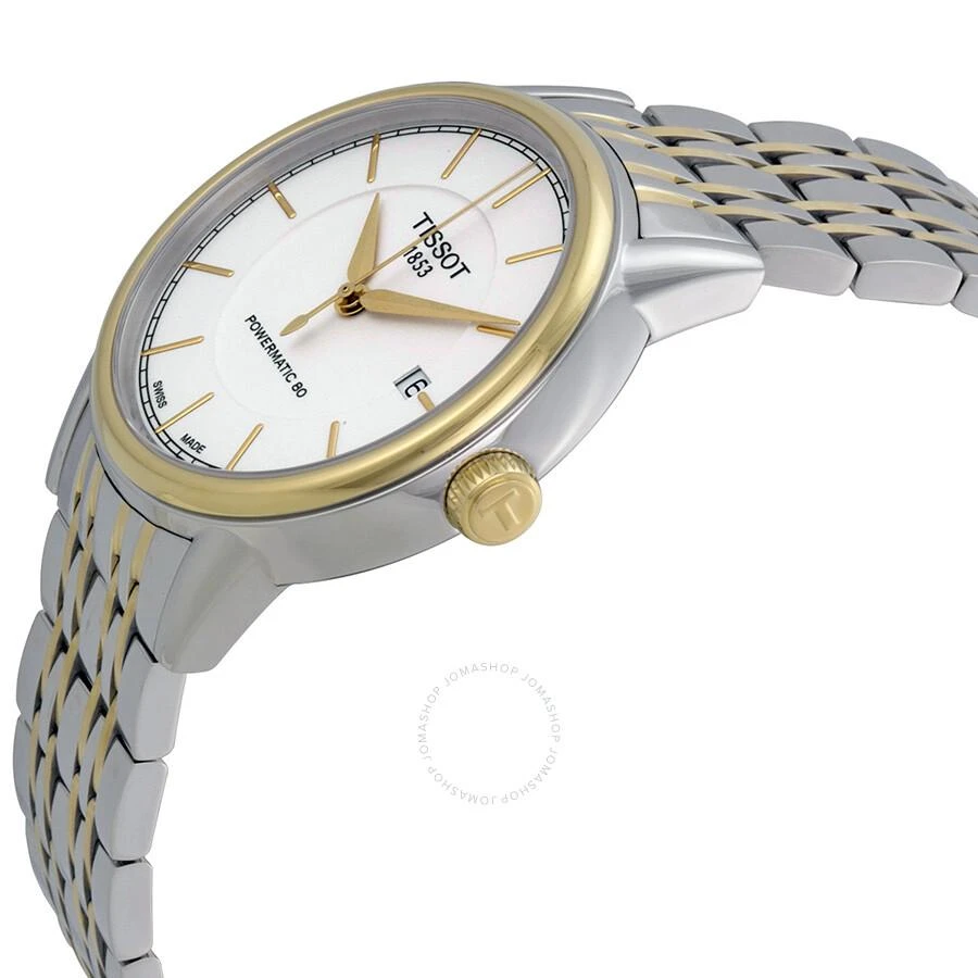 Tissot T-Classic Powermatic White Dial Men's Watch T0854072201100 2