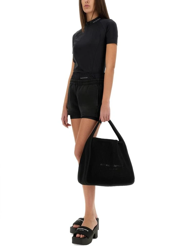 Alexander Wang SHORTS WITH LOGO 2