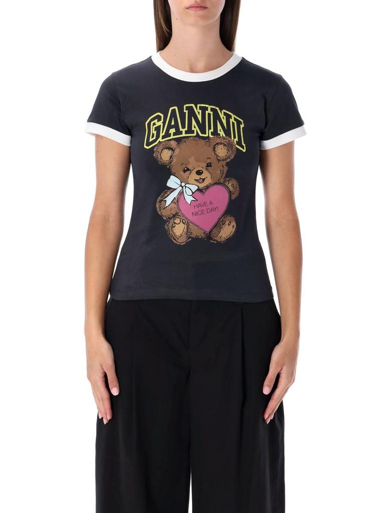 Basic Jersey Teddy Relaxed T Shirt – On Sale Now with Up to