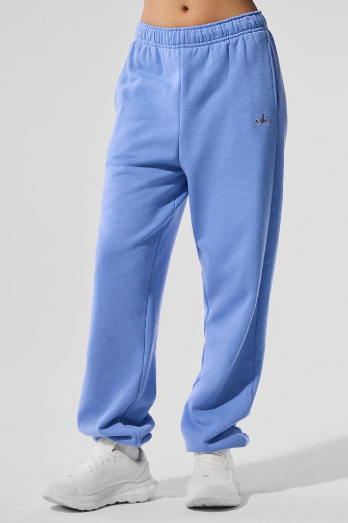 Alo Accolade Sweatpant - Crystal Clear Blue