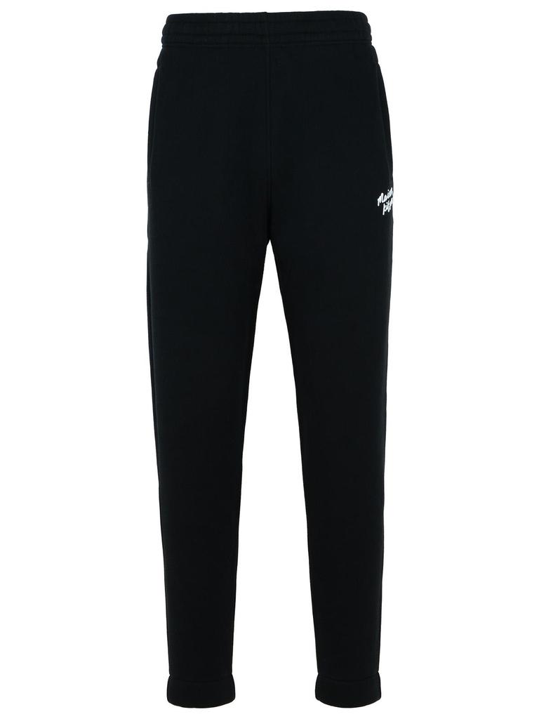 【送料&関税込】Maison KitsunAC jogger Black Cotton Pants Maison Kitsune jogger Black Cotton Pants - Clothing