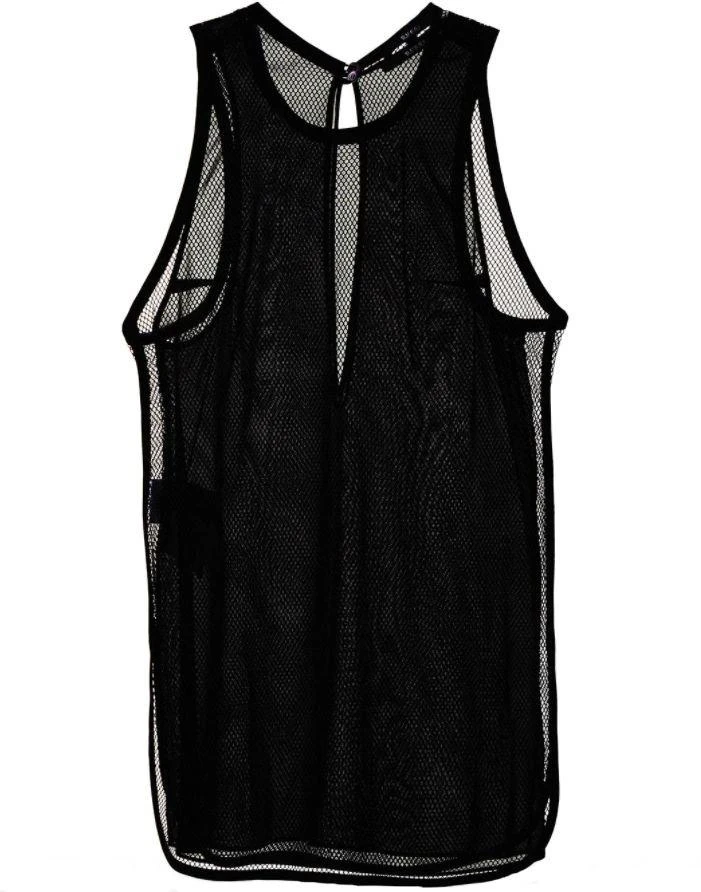 Gucci Gucci Keyhole Detail Layered Mesh Top 1