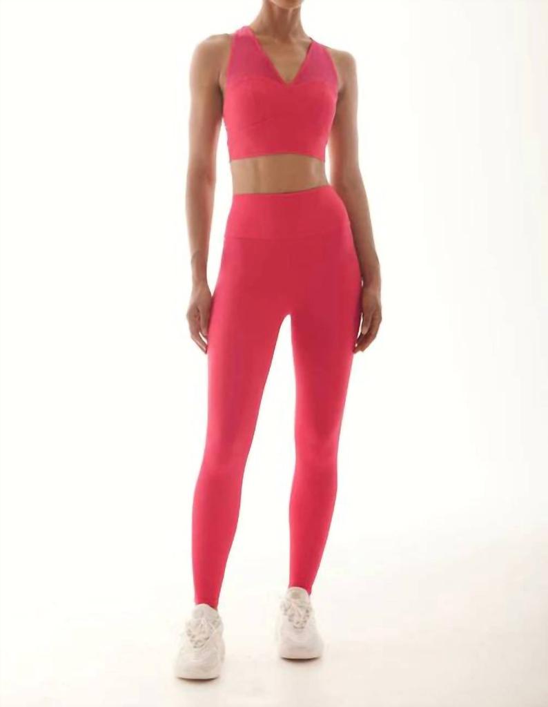 Lanston Lanston - Hypnotic Mesh Block Bra