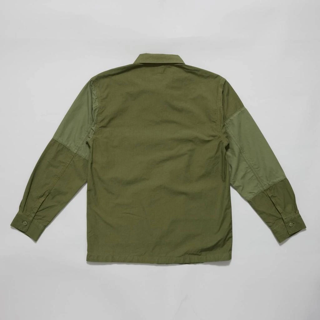 Stan Ray Cpo Shirt In Olive Ripstop/poplin 5