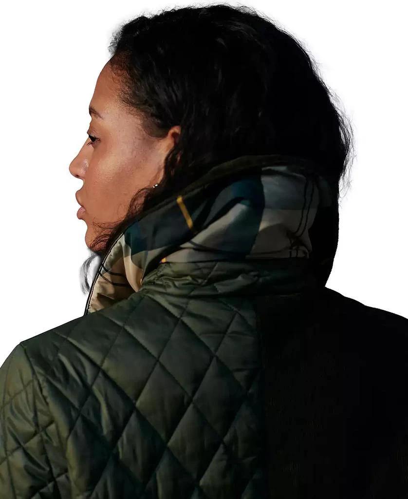 Barbour Women's Milby Quilted Corduroy-Collar Jacket 13