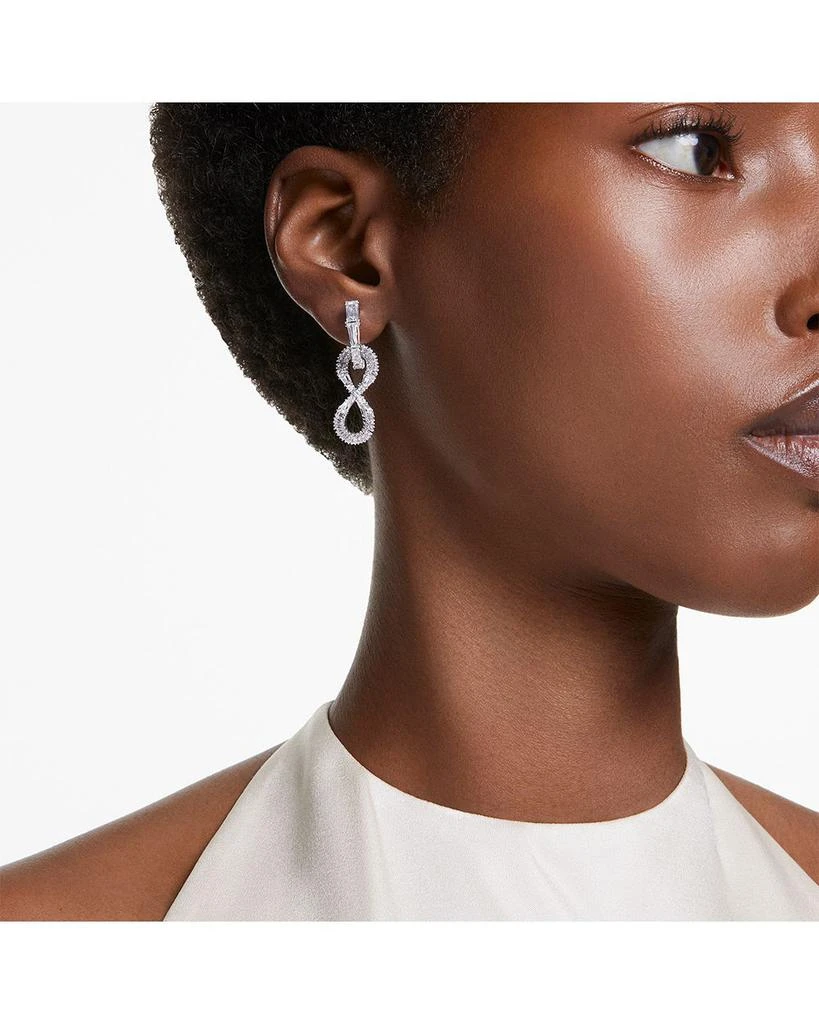 Swarovski Hyperbola Infinity Drop Earrings 2