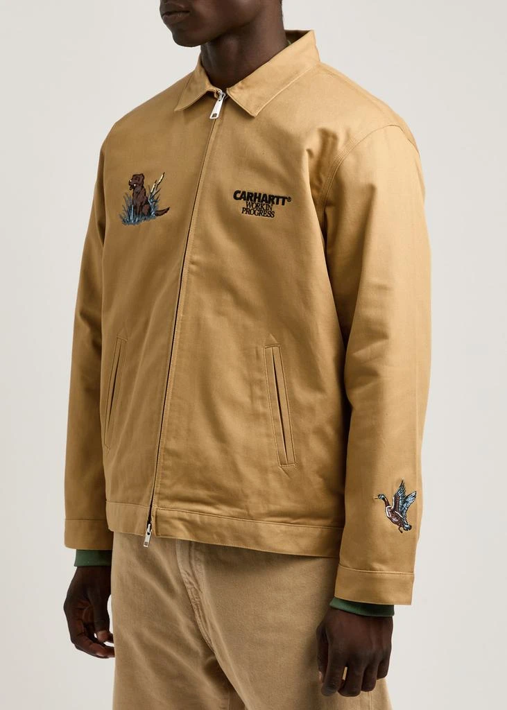 Carhartt WIP Ducks embroidered cotton jacket  2
