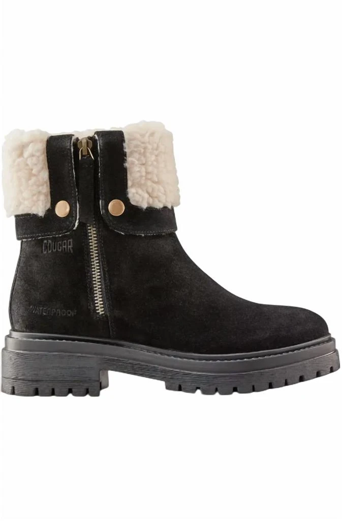 Cougar Women's Vigo Faux Shearling Cuff Waterproof Boot 1