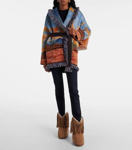 INUIKII Cowboy Fringes leather snow boots 3
