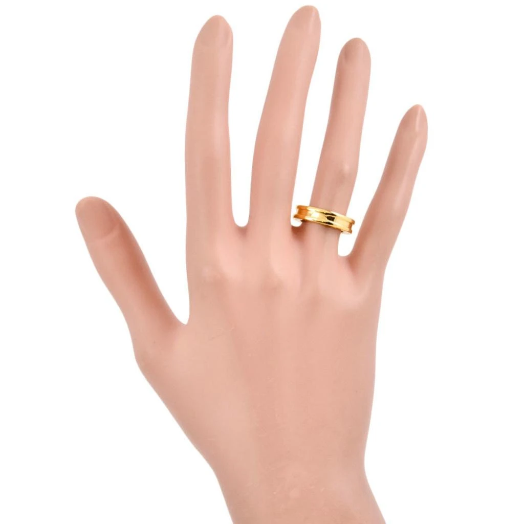 BVLGARI yellow gold (18K) Band Ring (Pre-Owned) 4