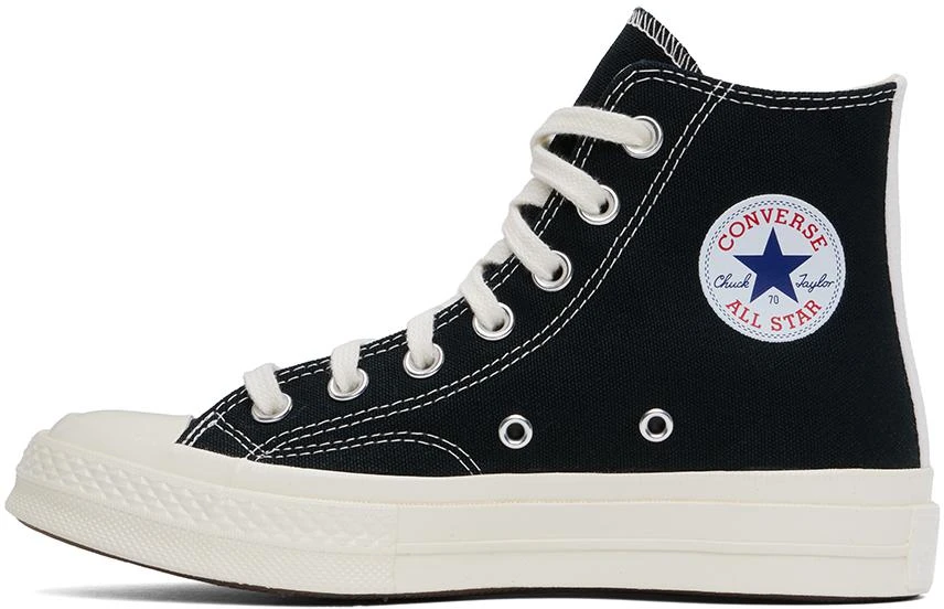 Comme des Garcons Black Converse Edition Chuck 70 OG Single Heart Sneakers 3
