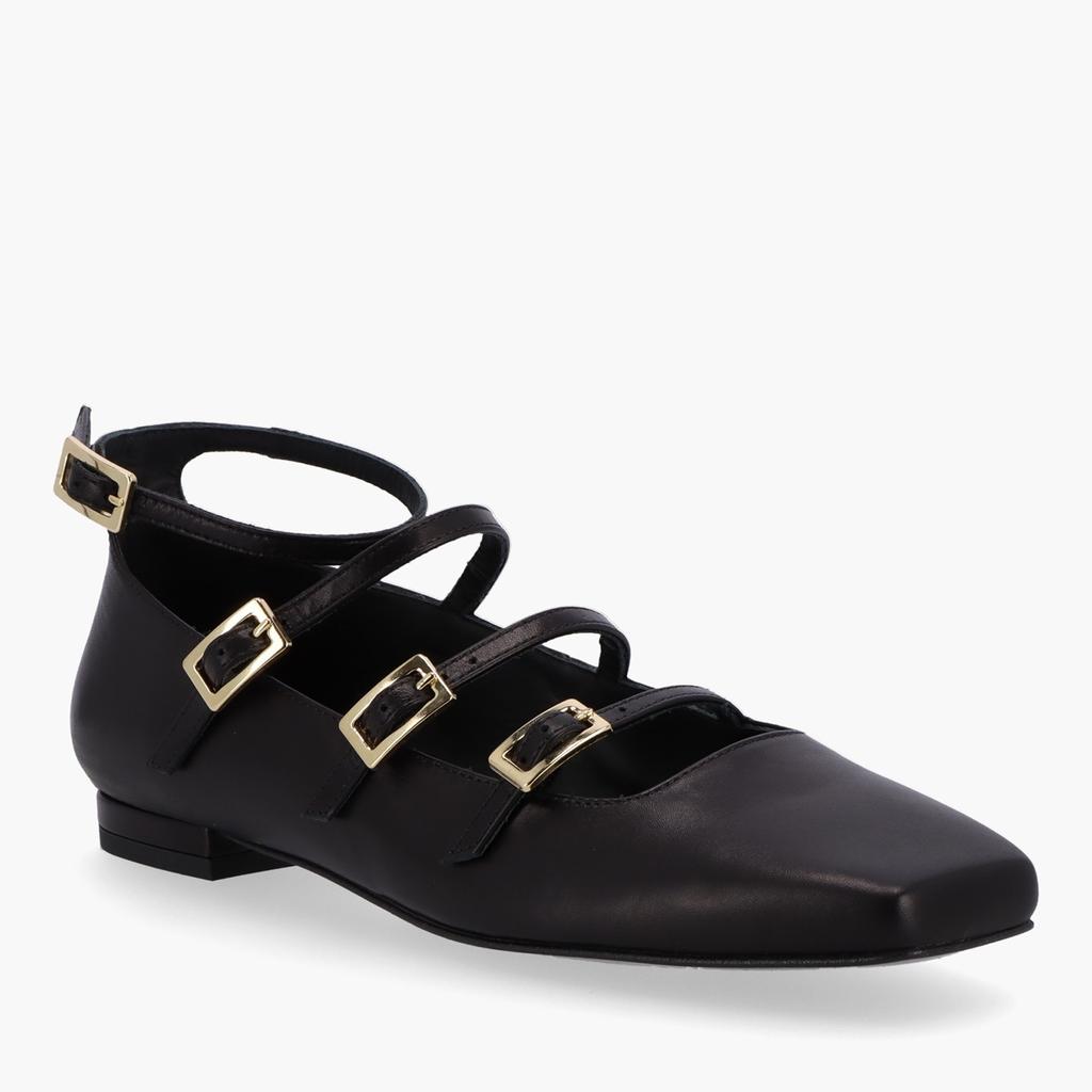 ALOHAS ALOHAS Women's Luke Leather Ballet Flats