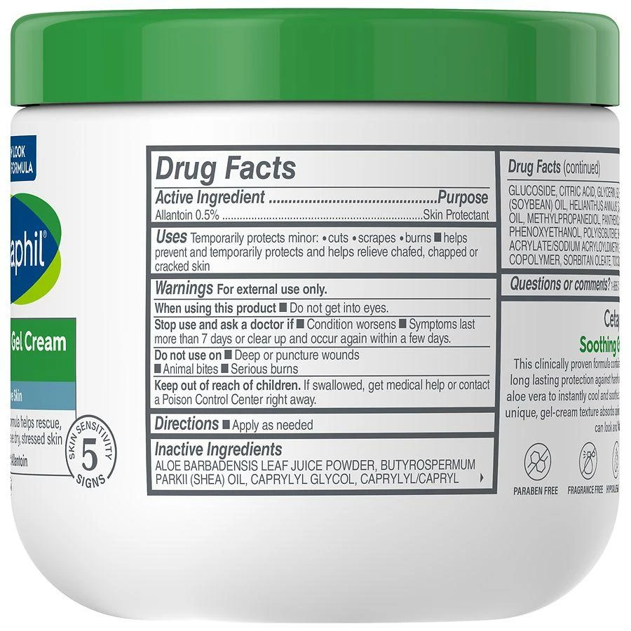 Cetaphil Soothing Gel Cream with Aloe 3