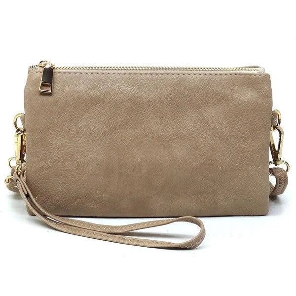 FASHNZFAB Fashion Crossbody Bag Clutch Wristlet 4