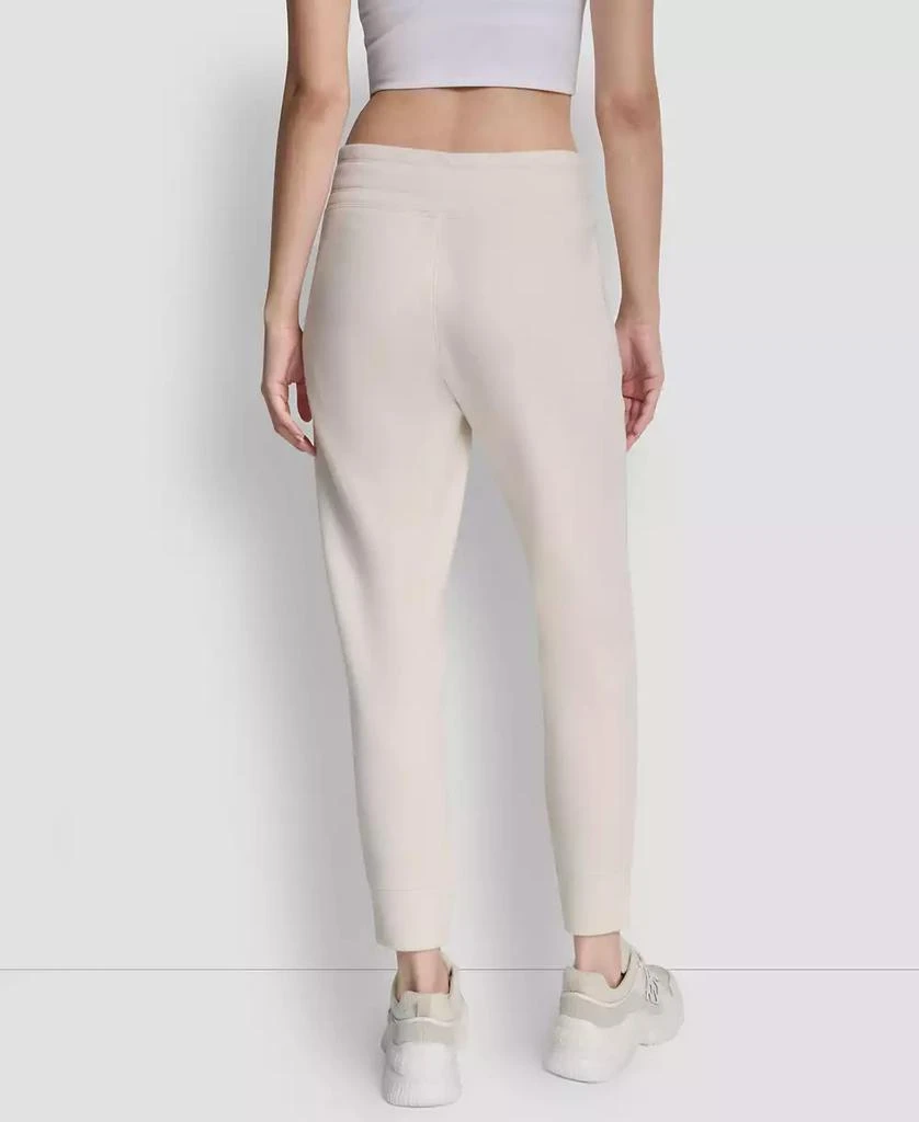 DKNY Women's Metallic Bubble Slim Fit Jogger Pants 5