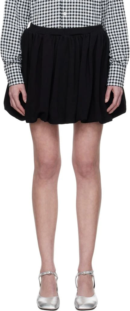 Marni Black Balloon Miniskirt 1
