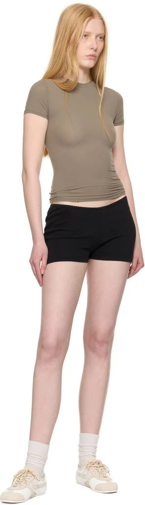 SKIMS Taupe Fits Everybody T-shirt 4