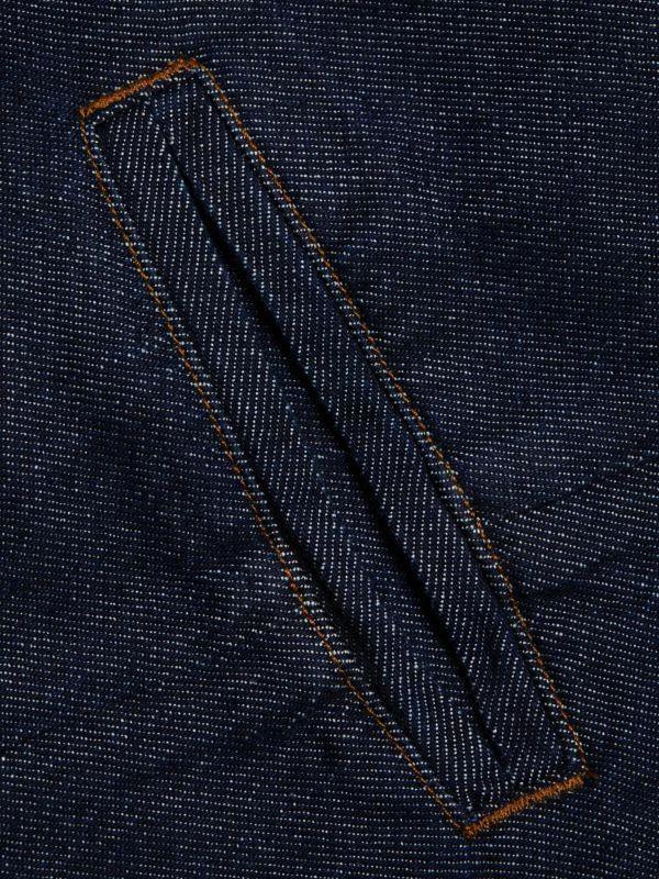 NSF Rumer Oversized Denim Wrap Jacket 5
