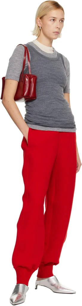 Jil Sander Red Goji Pillow Small Bag 4