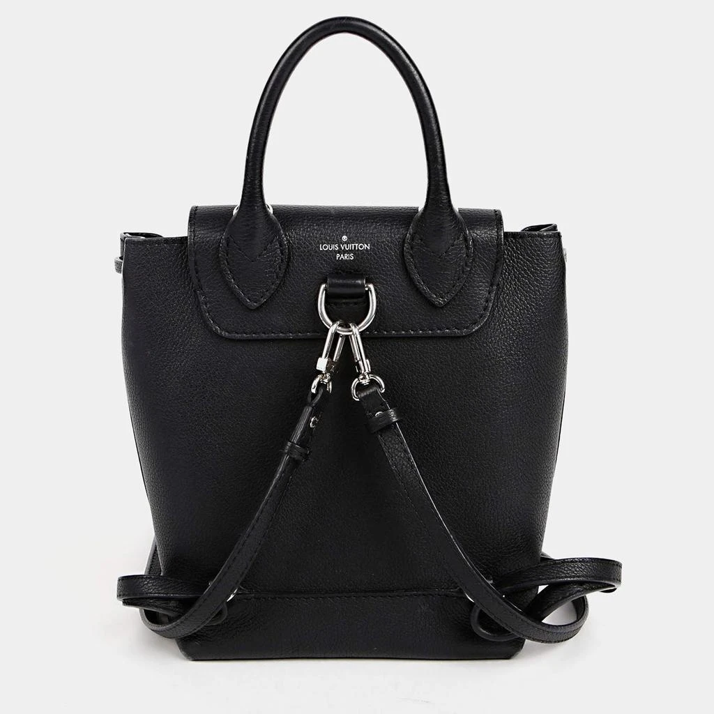 Louis Vuitton Louis Vuitton Black Caviar Leather Lockme Backpack 18