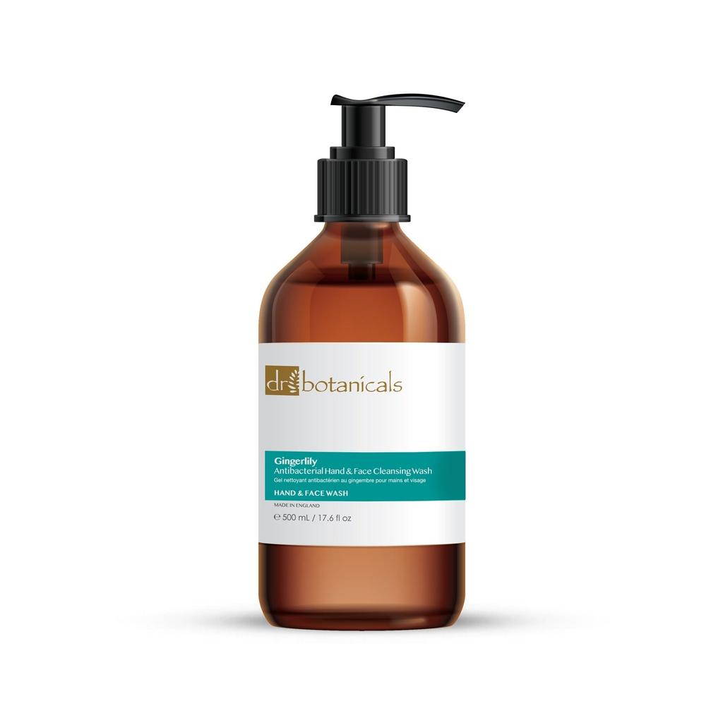 Dr. Botanicals Gingerlily Hand & Face Cleansing Wash 500ml Twin Value Savings Pack