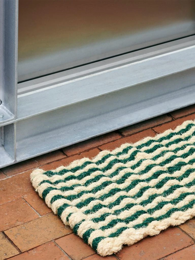 HAY Wavy Stripe Woven Doormat 1